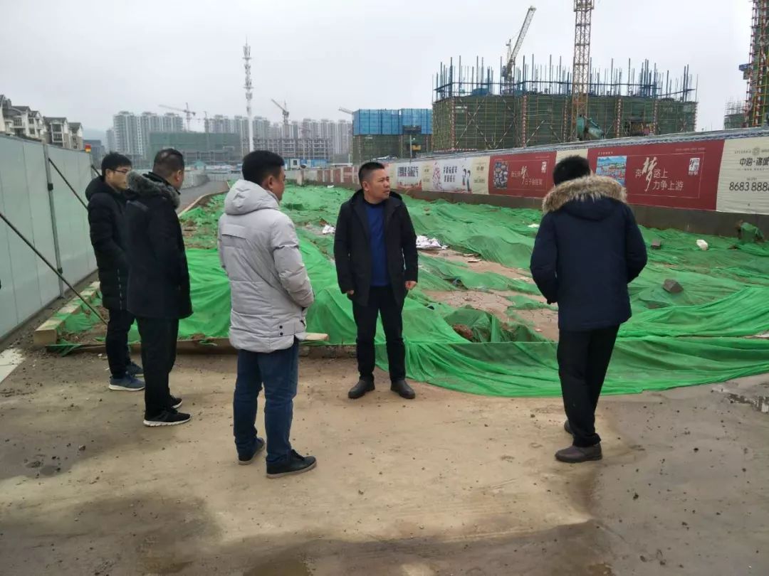 工匠集团组织开展在建项目节后复工及安全生产情况检查工